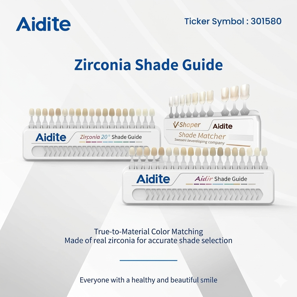 Aidite AiZir Shade Guide