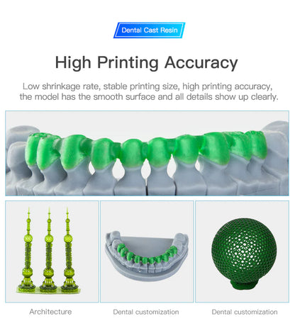 Cast 2.0 Resin for Dental Applications