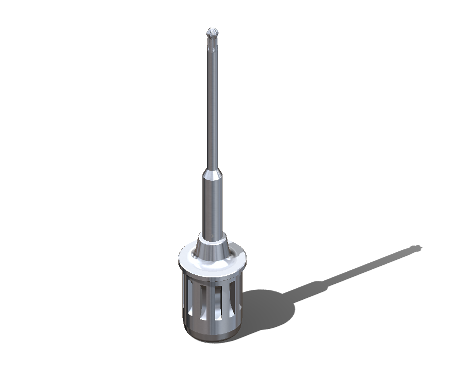 Vortex™ T5 ball end angled 35mm Hub Driver